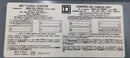Square D QO6-12L100RB 100 Amp 1-Phase 240V Breaker-Disconnect