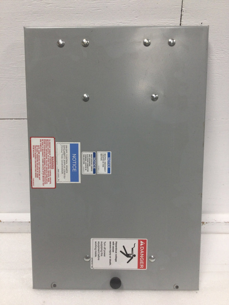 Cover Panel w/Hinges 22 7/8" x 15"