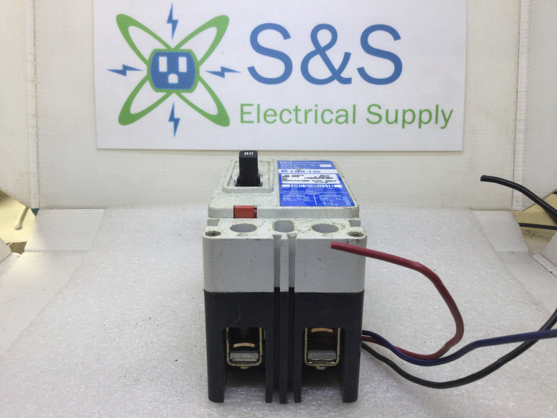 Cutler Hammer/Westinghouse FDB2080LA06 80 Amp 2 Pole 600Vac Circuit Breaker