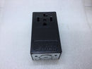 Leviton 30 Amp Single Surface Mounted Outlet 125/125V Self-Grounding
