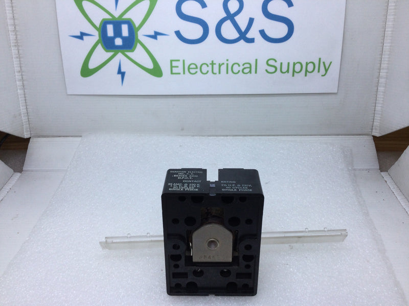 Guardian Electric Power Relay Contact Series 2200 D.P.D.T. 25Amp 230V 1.5HP At 115V