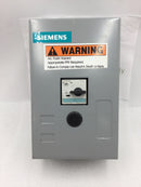 Siemens 11ZD3B Manual Motor Starter 3 Phase 25 Amp 115-575 VAC 1-20 HP Nema 1 Enclosure