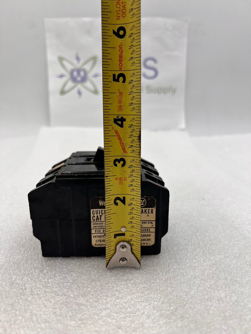 Westinghouse Quicklag C Breaker HQC3020 20 Amp 3 Pole Bolt-On Circuit Breaker