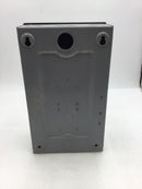 ITE F-352 60 Amp 3 Phase 600 VAC 30 HP Vacu-Break Fusible Safety Switch