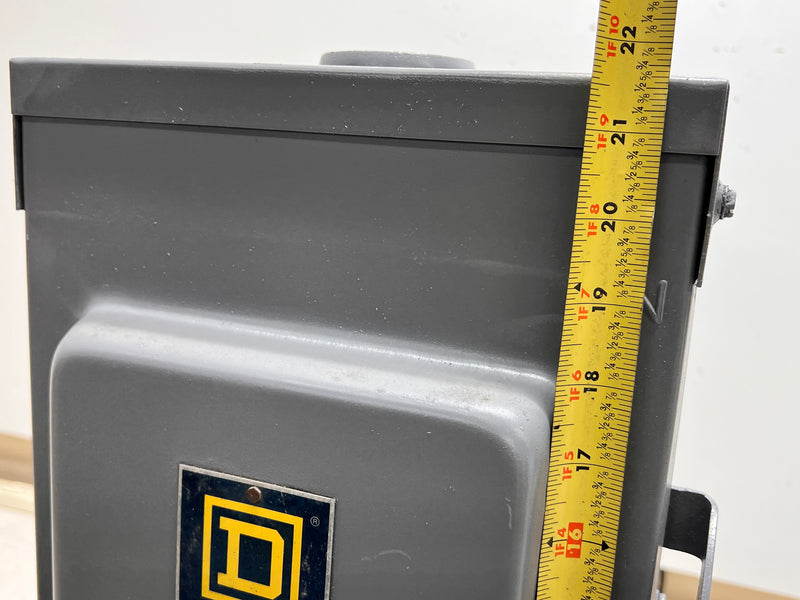 Square D H323-RB Safety Switch 100Amp 240V Series E1 3-Phase H323RB