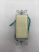 Preferred Industries WH4250-IVORY Decora Style 4-Way Rocker Switch in Ivory (Box of 10)