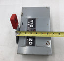 GE TH4321 30 Amp 3-Phase 240V Heavy-Duty Safety-Switch -Used