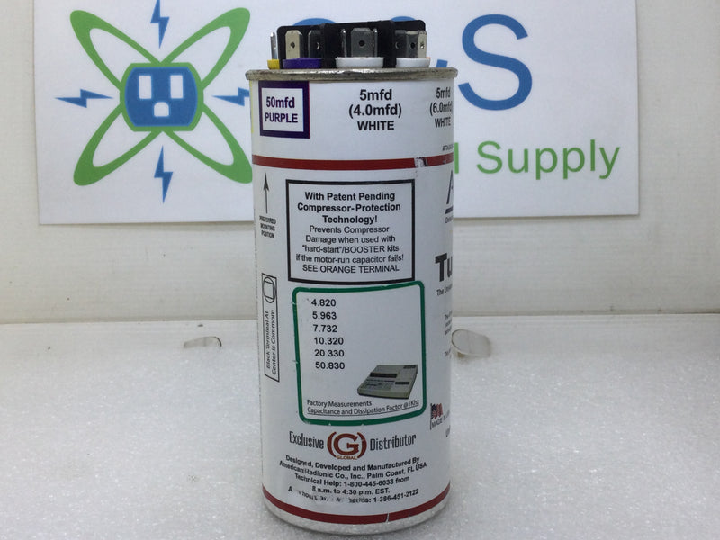 Amrad Turbo-200X 5-97.5MFD 370/440V 50/60Hz Capacitor
