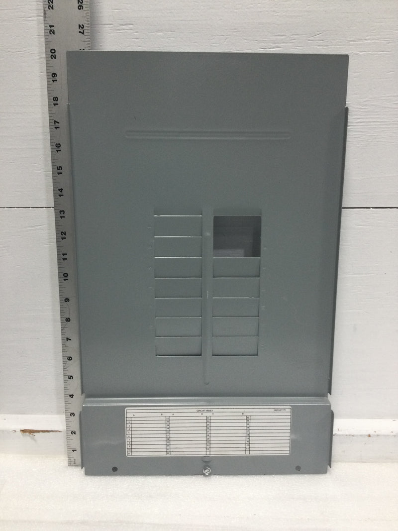 GE TM1212RCUBK1 125 Amp 12 Space 120/240V Dead Front w/Main 20 1/8" x 12 3/8"