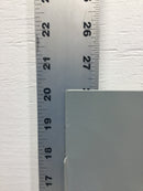 GE TM1212RCUBK1 125 Amp 12 Space 120/240V Dead Front w/Main 20 1/8" x 12 3/8"