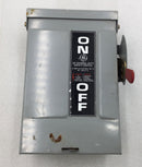 GE TG4321R 30 Amp 3-Phase 240V General Safety-Switch -Used
