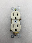 Preferred Industries WH5000-Almond Standard 15 Amp Duplex Receptacle in Almond (Box of 10)