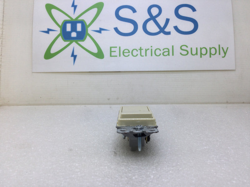 Pass & Seymour TradeMaster TM873-I Decora Style 3-Way Rocker Switch in Ivory (Box of 10)