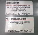 GE CR460XE1B 50/60Hz 110/120V Lighting Contractor Enclosure