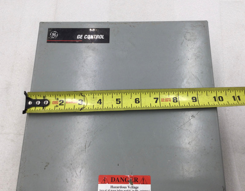 GE CR460XE1B 50/60Hz 110/120V Lighting Contractor Enclosure