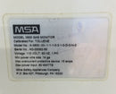 MSA Model 3800 Infrared Gas Monitor Calibrated for Toluene 115 VAC 60 Hz Single Phase