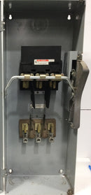 Siemens F-354 Fusible Heavy Duty Safety Switch 3 Pole 200 Amp 600 VAC Type 1 Indoor Enclosure