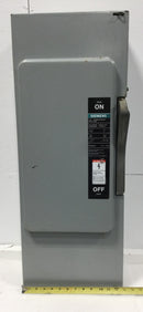 Siemens F-354 Fusible Heavy Duty Safety Switch 3 Pole 200 Amp 600 VAC Type 1 Indoor Enclosure