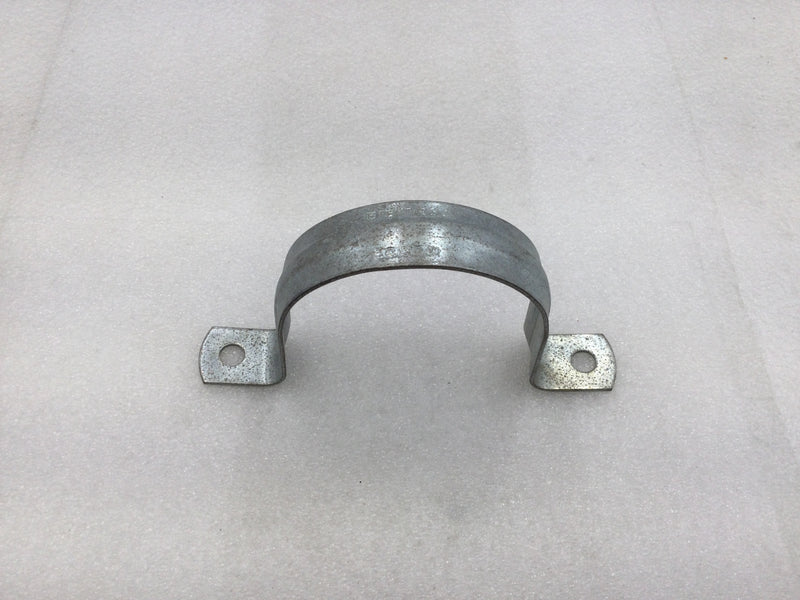 3" 2 Hole EMT Pipe Straps - Lot of 4