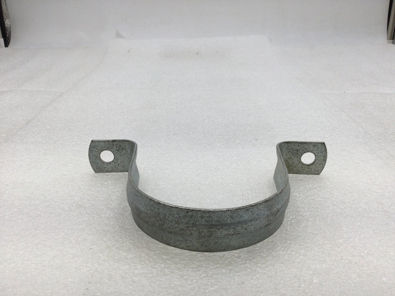 3" 2 Hole EMT Pipe Straps - Lot of 4