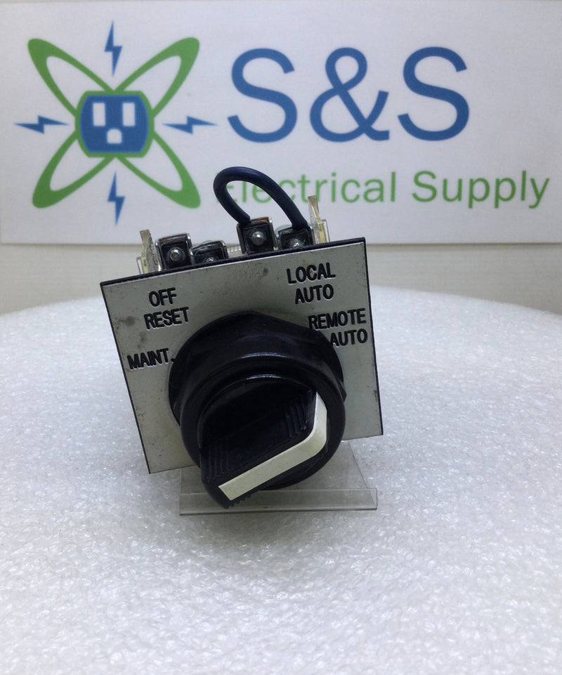 Allen-Bradley 800H-NR2KF4 600 V Series F Selector Switch