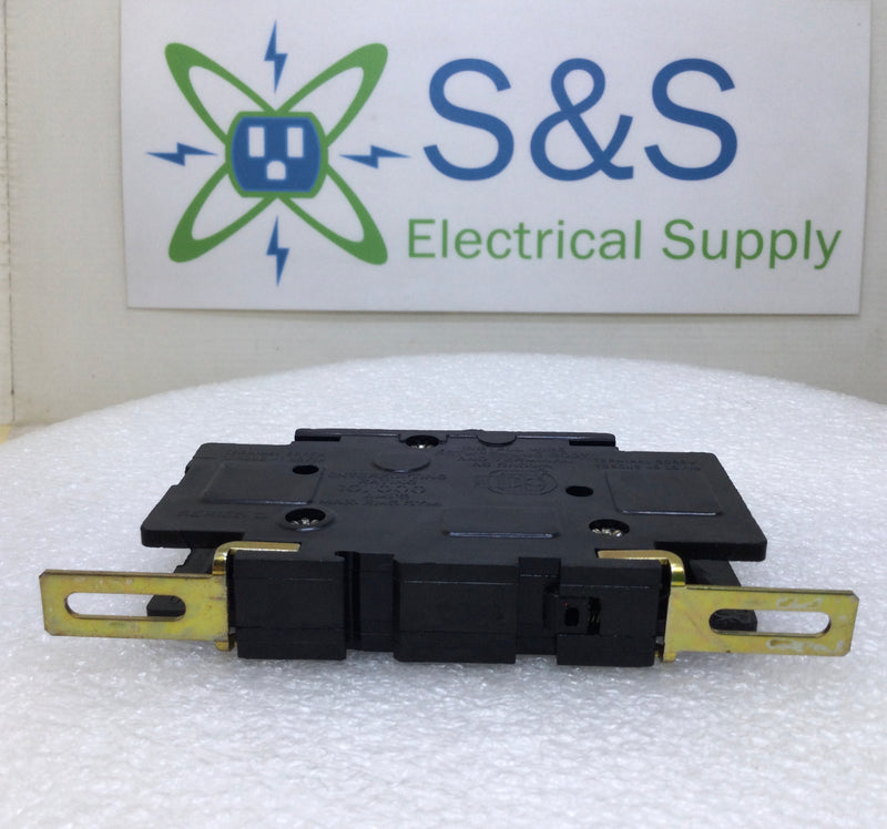 Square D QOU115 15 Amp 1 Pole 120/240V Circuit Breaker - Yellow Face