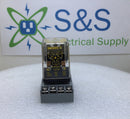 Square D KPD12V53 10 Amp 2 Pole 250V General Relay w/Socket Base