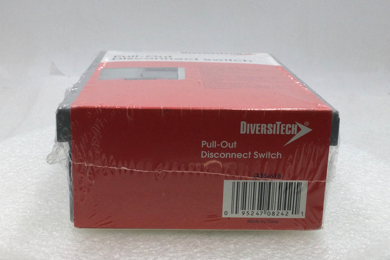Diversitech DDS-60U 60 Amp 2-Pole 240V AC-Pullout/Disconnect -New