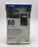Eaton/Cutler-Hammer 8064 60 Amp 2-Pole 240V Non-Fusible Pullout/AC Disconnect