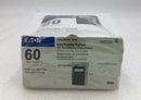 Eaton/Cutler-Hammer 8064 60 Amp 2-Pole 240V Non-Fusible Pullout/AC Disconnect