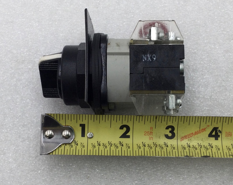 Allen-Bradley 800H-HR2 600V Series F Selector-Switch