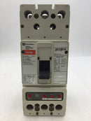 Cutler Hammer HJD3250F w/JT3225T Trip 3 Pole 250 Amp 600v HJD65k Circuit Breaker