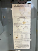 Square D 400 Amp 277/480 3phase, 4 Wire I-line Panel