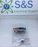 Leviton 41084-FWF QuickPort Modular F-Connector Insert CATV COAX White