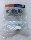 Leviton 41084-FWF QuickPort Modular F-Connector Insert CATV COAX White