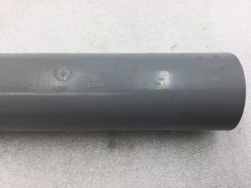 Carlon E945F 1" PVC Expansion Joint Coupling Fitting