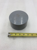 Cantex 5140040 4" PVC End Cap for Use with Schedule 40/80 PVC Conduit