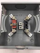 Durham T7102B 100 Amp Meter Socket Single Phase 600 VAC 8" X 9.5"