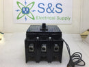 GE General Electric TE132070 3 Pole 70 Amp w/Shunt Trip Circuit Breaker