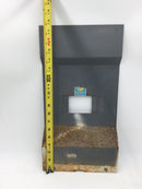 Zinsco 8 Space Dead Front 18" x 9.5"