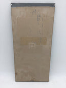 Square D 100 Amp 120/240V 1 Phase 3 Wire Type 3R Panel Cover 16 1/2" x 7 3/4"
