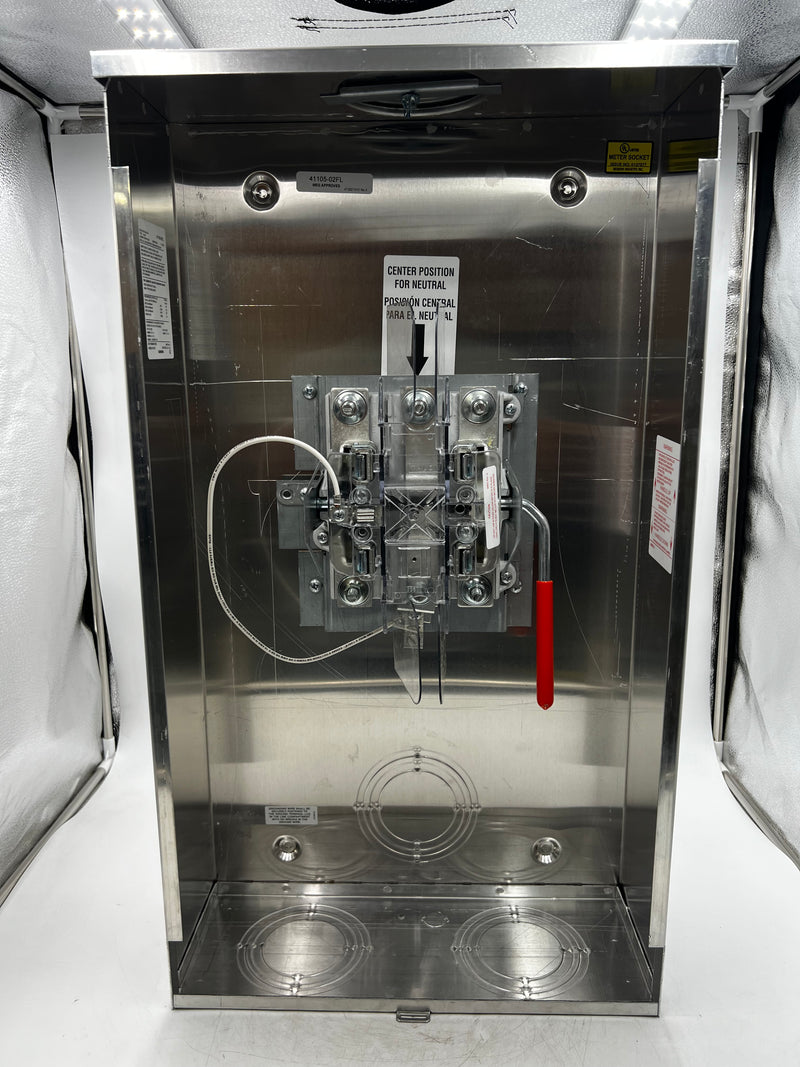 Siemens/Talon 4110502FL 5 Jaw Ringless Meter Socket 320 Amp 1 Positio