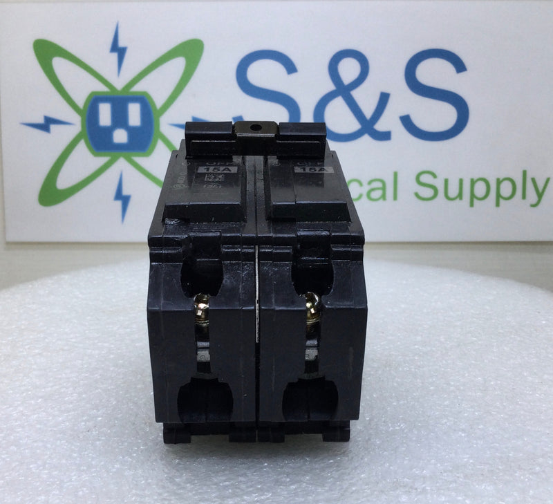 GE THQB2115 15 Amp 2 Pole 240V Breaker