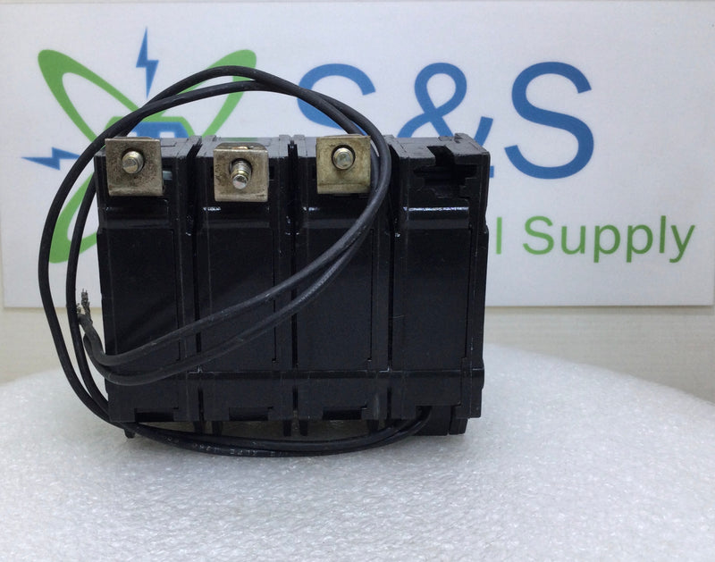 GE THQB32020ST1 20 Amp 3 Pole 240V Breaker w/Shunt Trip