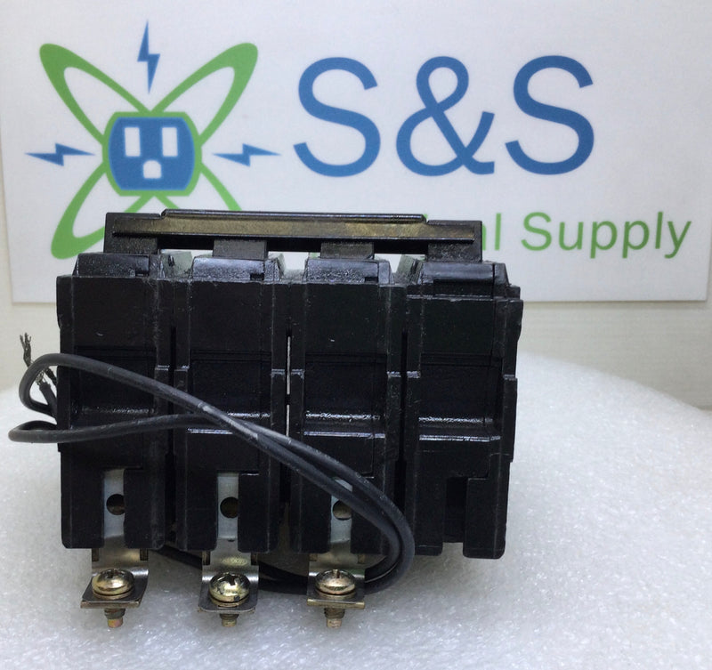 GE THQB32020ST1 20 Amp 3 Pole 240V Breaker w/Shunt Trip