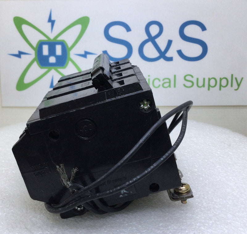 GE THQB32020ST1 20 Amp 3 Pole 240V Breaker w/Shunt Trip