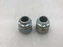 Crouse-Hinds 1" Liquid Tight Flexible Conduit Connector - Lot of 2