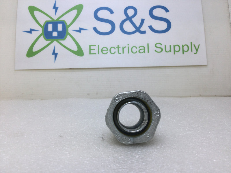 Crouse-Hinds 1" Liquid Tight Flexible Conduit Connector - Lot of 2