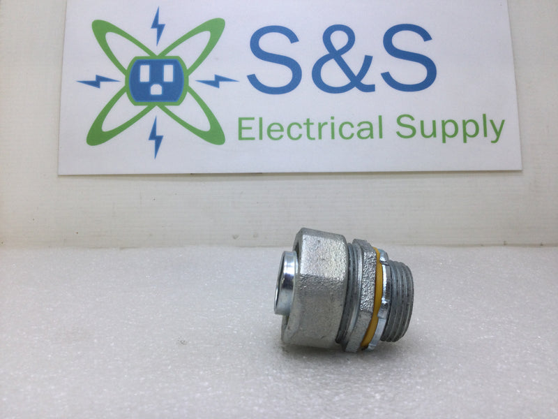 Crouse-Hinds 1" Liquid Tight Flexible Conduit Connector - Lot of 2