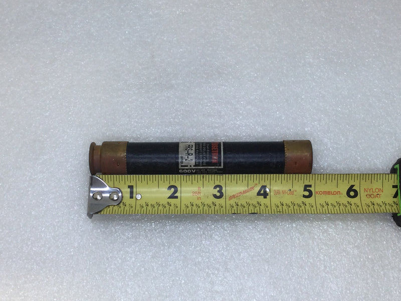 Fusetron FRS-R-2 2 Amp 600V Dual Element Time Delay Class RK5 - Black Label